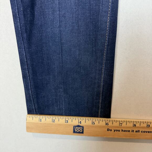 Levi's Jeans Women 32 Blue Denim Stretch 5-Pockets Mid-Rise Slimming Skinny Leg - Picture 15 of 16